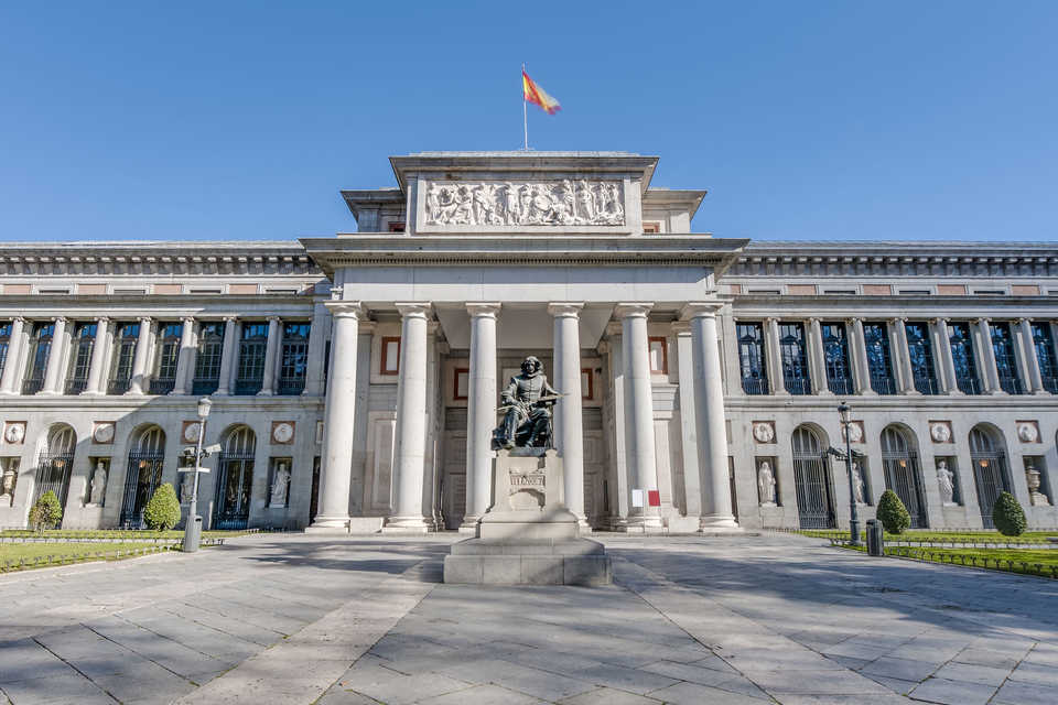 Puntos de interés: Prado-museum gevestigd in een historisch gebouw in Madrid...