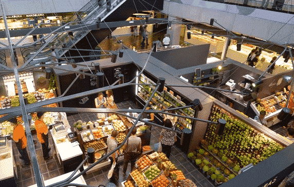 Interessepunkter: Mercado de San Antón