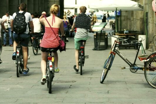Prehliadka mozaiky na e-bicykli v Madride