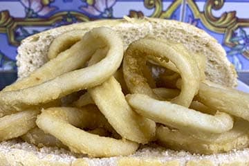 Bocadillo de calamares